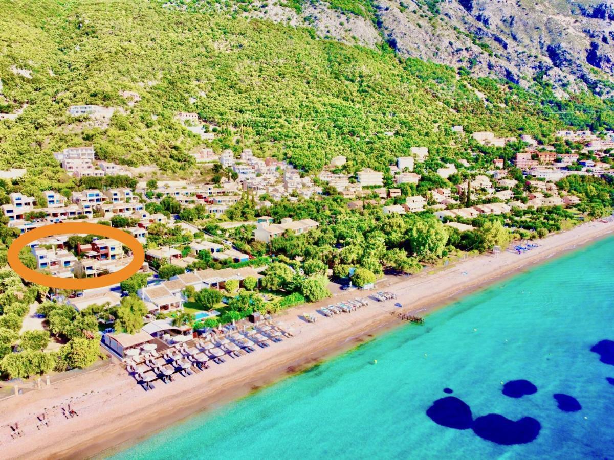 Barbati Beach Minivillas With Pool By Dadovillas Εξωτερικό φωτογραφία
