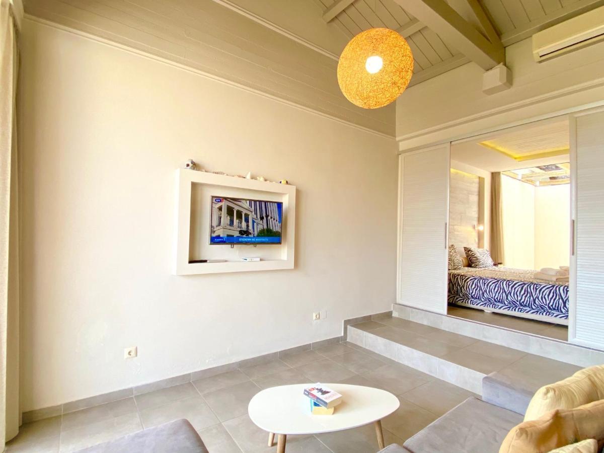 Barbati Beach Minivillas With Pool By Dadovillas Εξωτερικό φωτογραφία