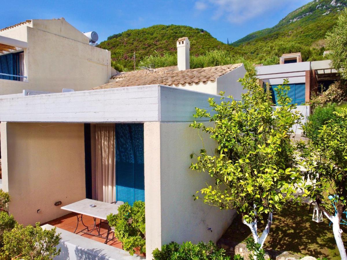 Barbati Beach Minivillas With Pool By Dadovillas Εξωτερικό φωτογραφία